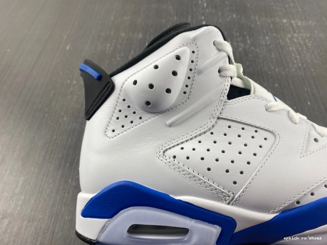 Cheap Blue Retro Air Sport 6 (2014) 384664-107 Jordan 0716